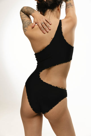 One-piece swimsuit double JIA