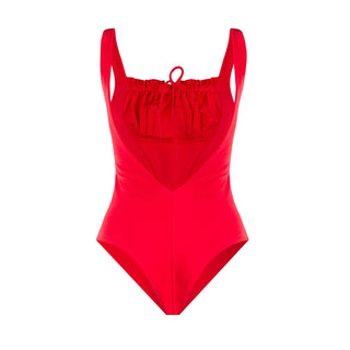 One-piece swimsuit SCARLETT in bright red - Meduza-swimwear